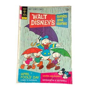 Gold Key Walt Disneys Comics & Stories #8 May 1972 Donald Duck Huey Dewey Louie